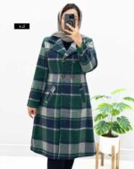 مانتو پشمی یقه انگلیسی کد 329761 - Image 7