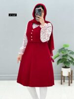 پیراهن مخمل گلسا کد ۹۶۸۱۷۸