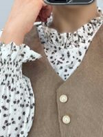 پیراهن مخمل گلسا کد ۹۶۸۱۷۸ - Image 7