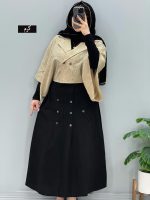 کت کراپ و دامن آریستا کد 96825 - Image 3