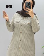 مانتو دیپلمات مهرو کد 227539 - Image 3