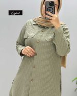 مانتو دیپلمات مهرو کد 227539 - Image 4