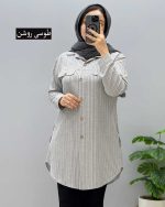 مانتو دیپلمات مهرو کد 227539 - Image 5