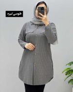 مانتو دیپلمات مهرو کد 227539 - Image 6