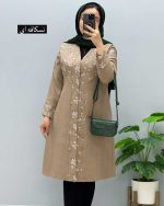 مانتو مزونی آلاگل کد 458199 - Image 2