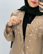 مانتو مزونی آلاگل کد 458199 - Image 3