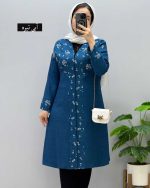 مانتو مزونی آلاگل کد 458199 - Image 4