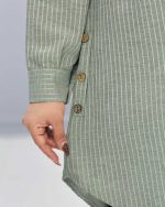 مانتو لینن ماهک کد 329730 - Image 6