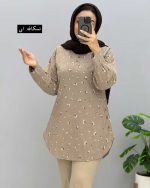 تونیک لینن نبات کد 925980 - Image 6