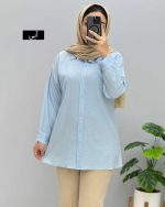 شومیز مانتویی سایه کد 329859