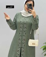 مانتو مزونی دلارام کد 452532 - Image 2