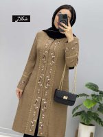 مانتو مزونی دلارام کد 452532 - Image 9