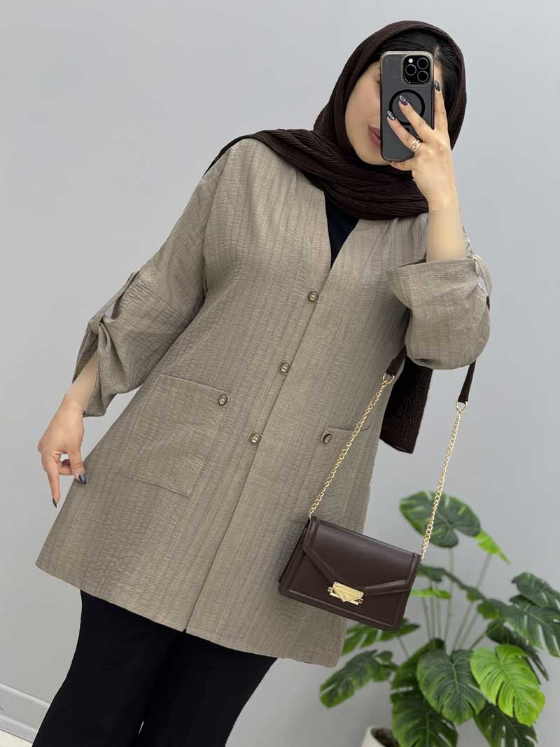 delnaz-shanton-coat-code-227588 (3) مانتو شانتون دلناز کد 227588 - Image 1