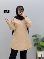 تونیک مخمل بهار کد20091435 - Image 6