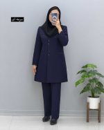 مانتو شلوار اداری مازراتی بنیتا کد110612080 - Image 2