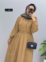 پیراهن دانتل دوزی مخمل چیستا کد 96894 - Image 2