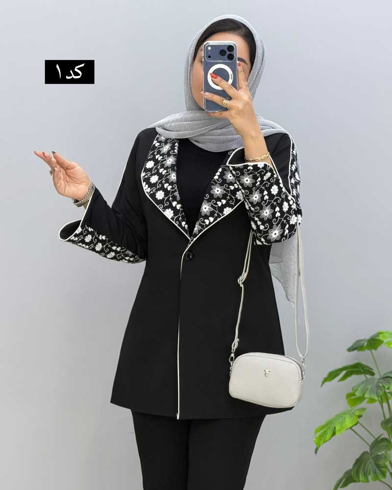 IMG_1529 مانتو کتی مازراتی گلسان کد 101145 - Image 1