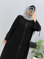 مانتوعبایی کرپ رخام کد 10102417 - Image 2