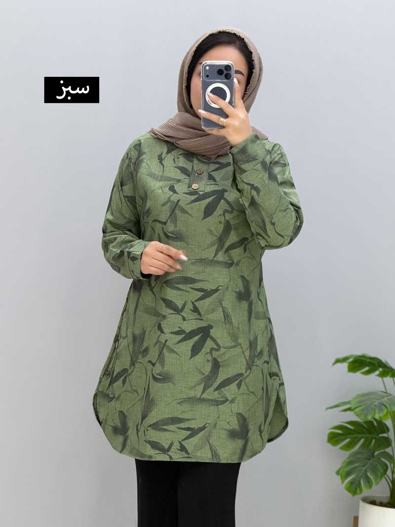 code957311 (6) تونیک یقه گرد شانتون آریو کد957311 - Image 1