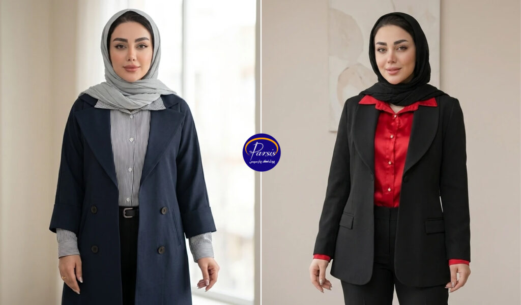 زیر کت چه شومیزی بپوشیم؟ انتخاب شومیز مناسب زیر کت زنانه 10 انتخاب رنگ شومیز زیر کت