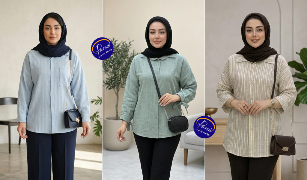 شومیز مناسب بر اساس نوع چاقی در زنان
