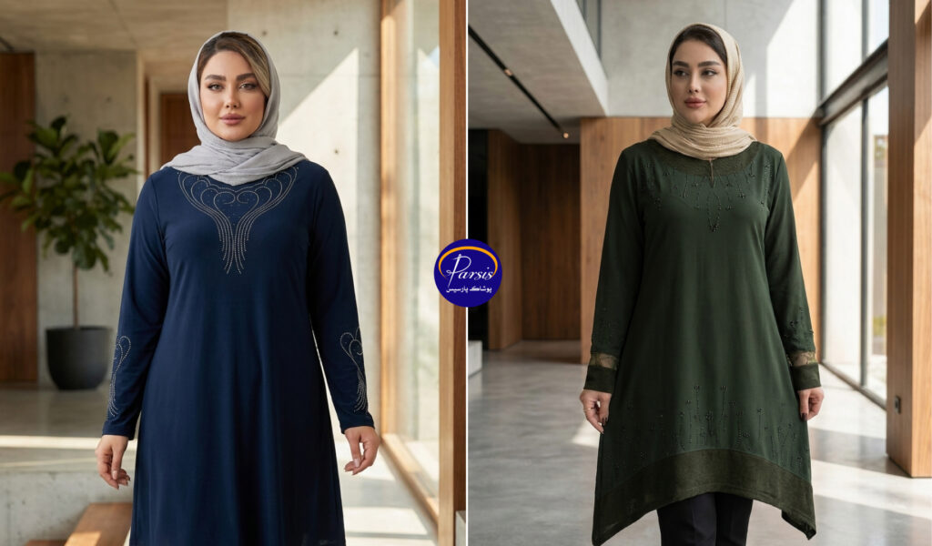 بهترین تونیک برای افراد چاق؛ تونیک مناسب افراد چاق 1 طرح و رنگ تونیک برای افراد چاق