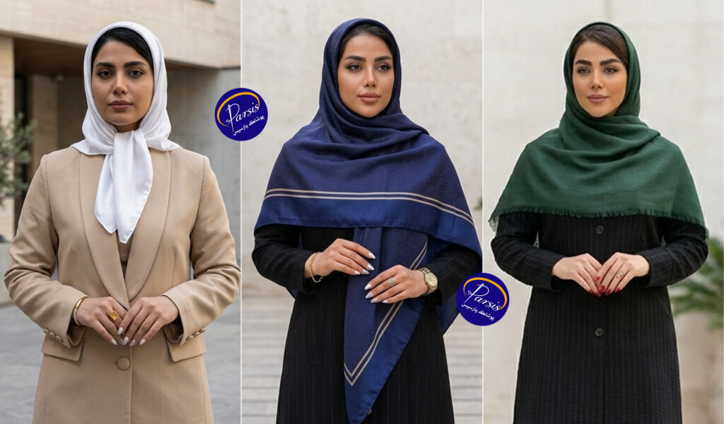 چه رنگ روسری به پوست سبزه میاد؟ 1 رنگ روسری مناسب پوست سبزه