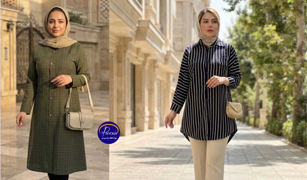 مدل مانتو تابستانی با پارچه نخی 3 استایل با مانتو های نخی مناسب تابستان