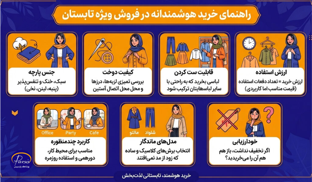 در فروش ویژه تابستان چه لباسی بخریم که ارزش خرید داشته باشد؟ 2 راهنمای خرید هوشمندانه در فروش ویژه تابستان