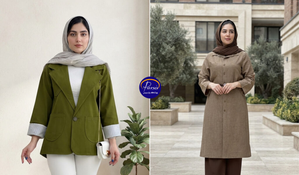 مدل مانتو فوق العاده شیک و جدید 2 مانتو های شیک و جدید