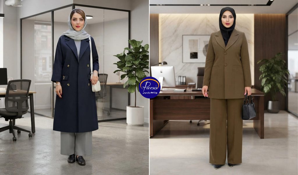 مانتو های اداری شیک برای پاییز